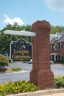 View of office complex signage for “Langley Commons” at 175 Langley Drive, Lawrenceville, GA  30046